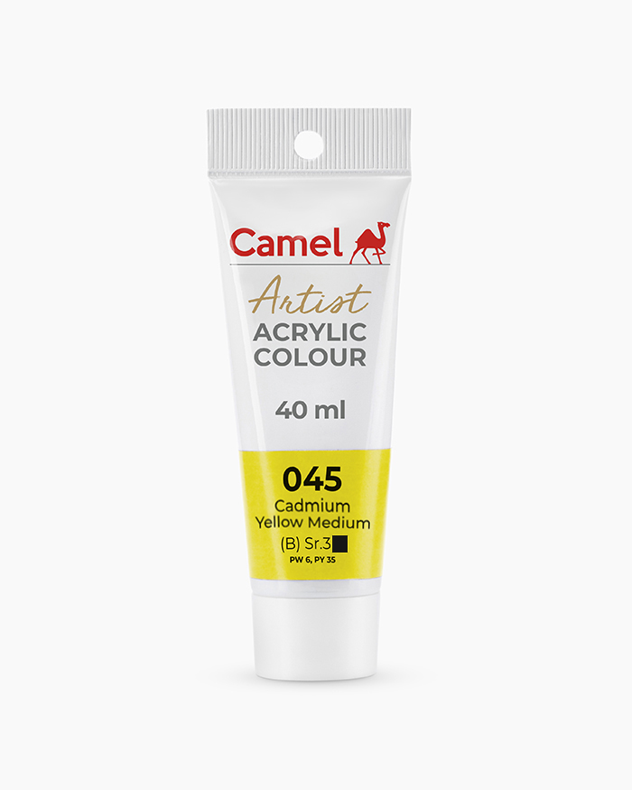 Cadmium Yellow Medium Artist Acrylic Colours